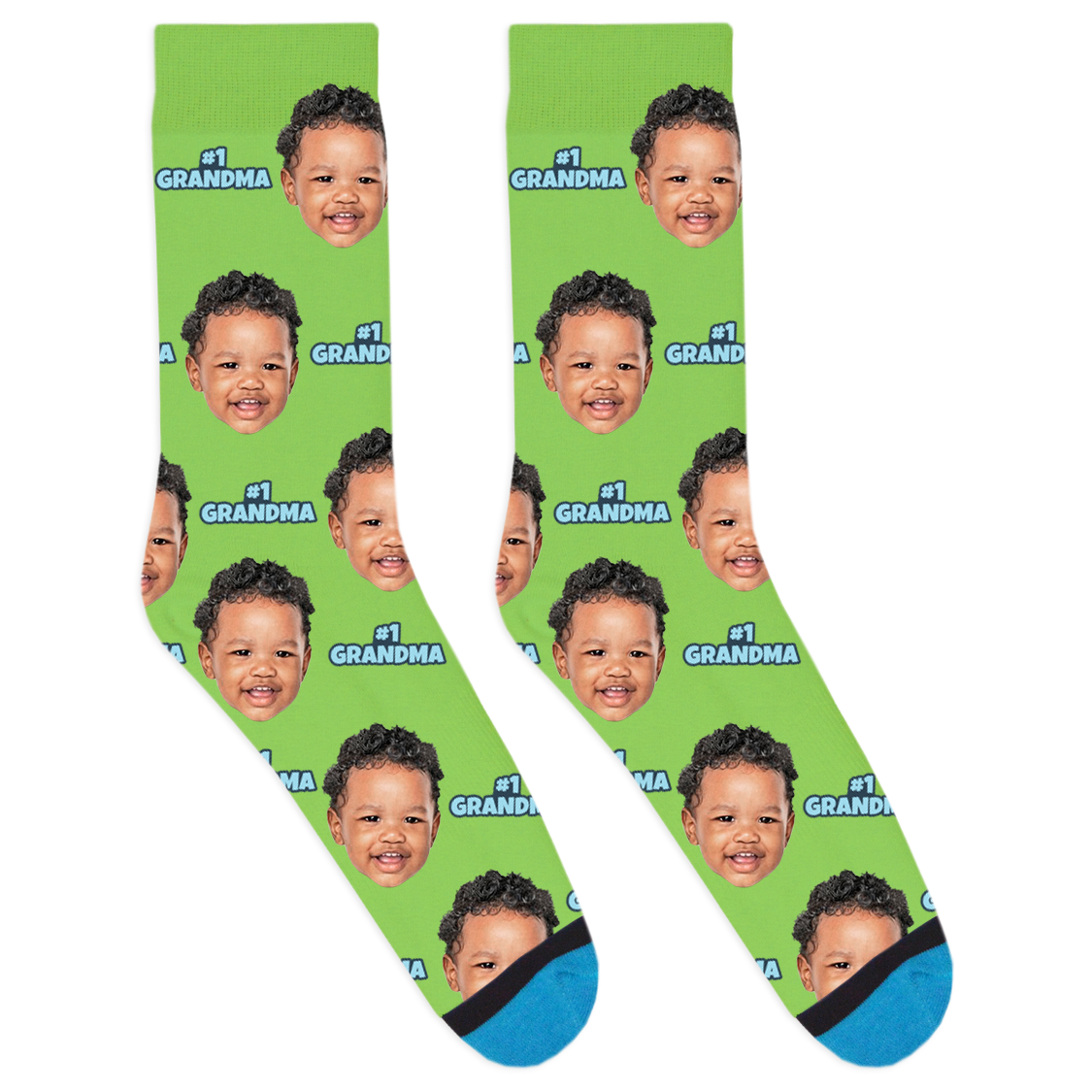 Custom # 1 Grandma Socks