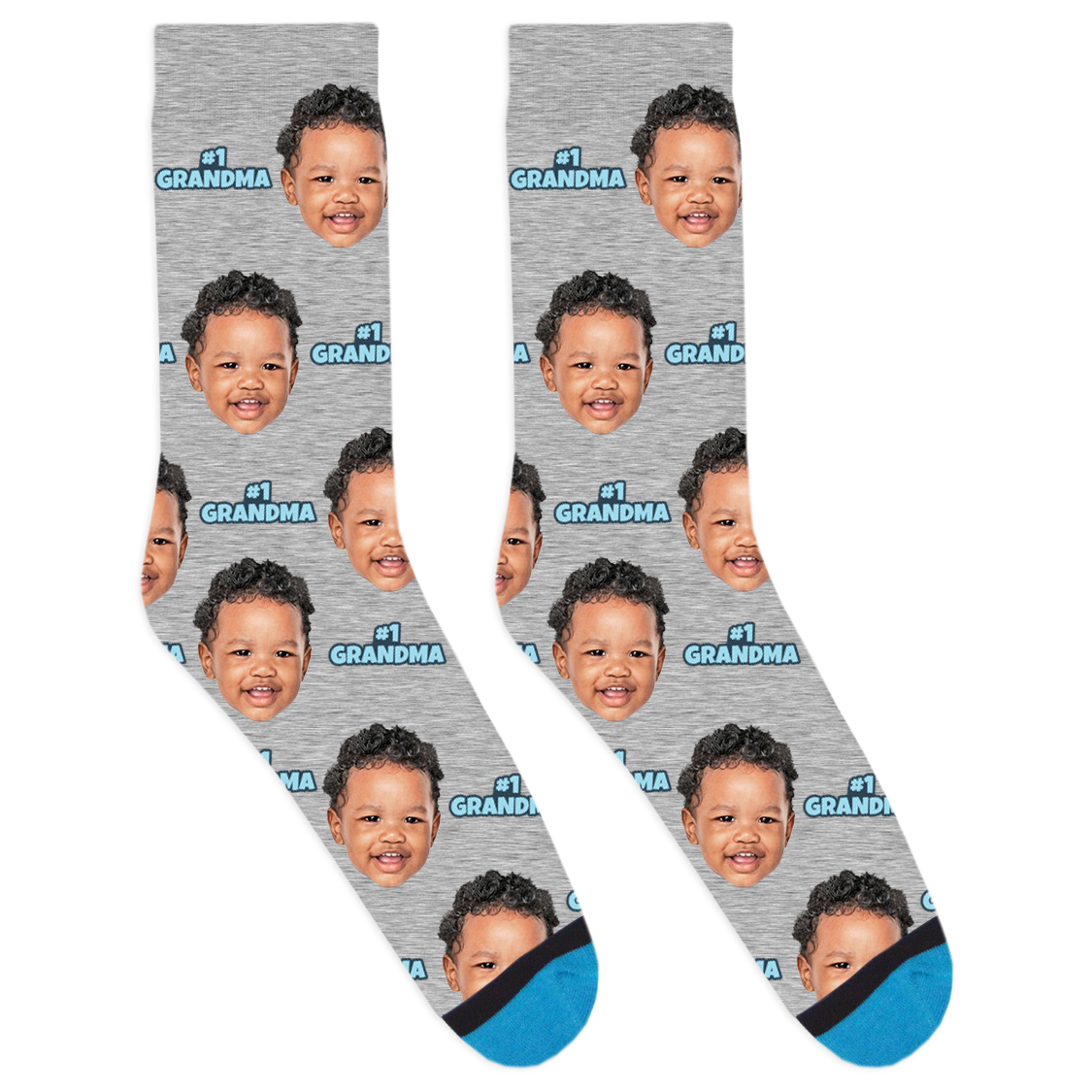 Custom # 1 Grandma Socks