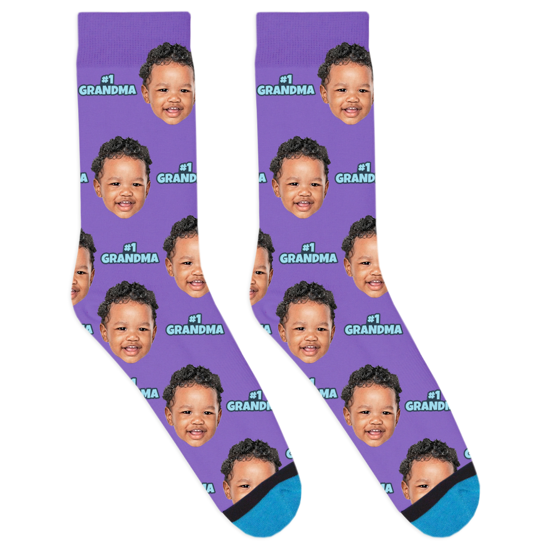 Custom # 1 Grandma Socks