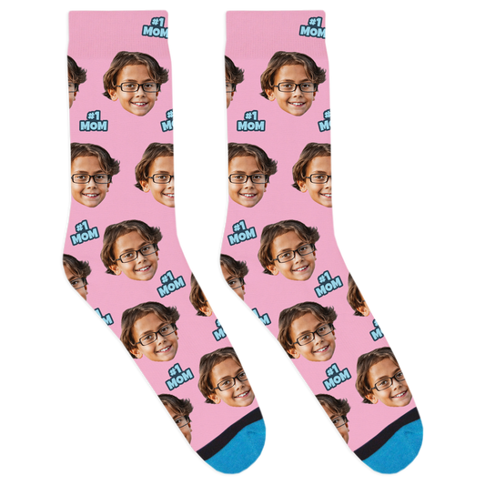 Custom #1 Mom Socks