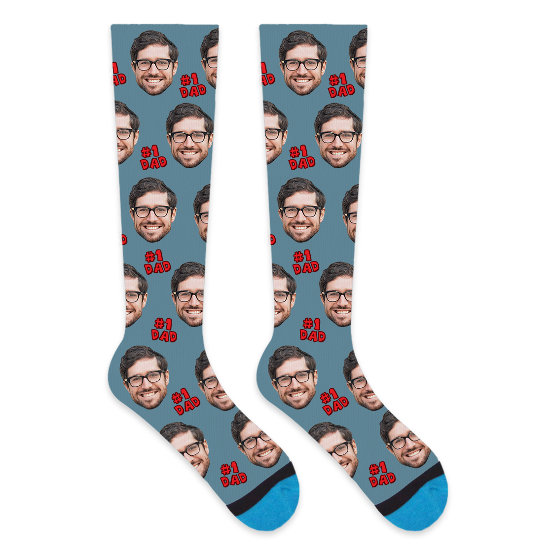Custom #1 Dad Compression Socks