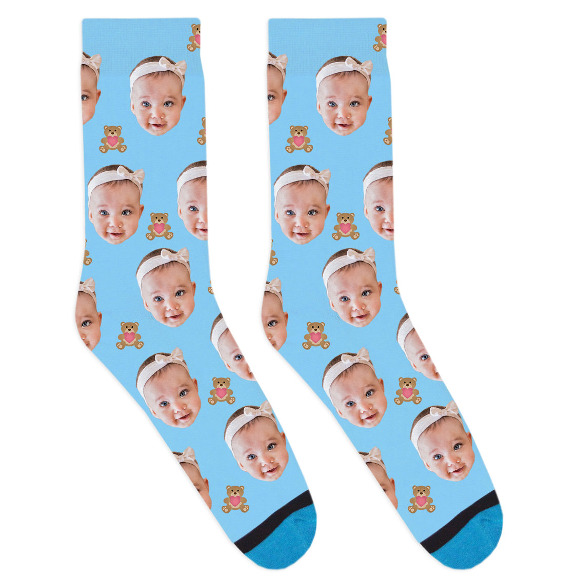 Custom Teddybear Socks