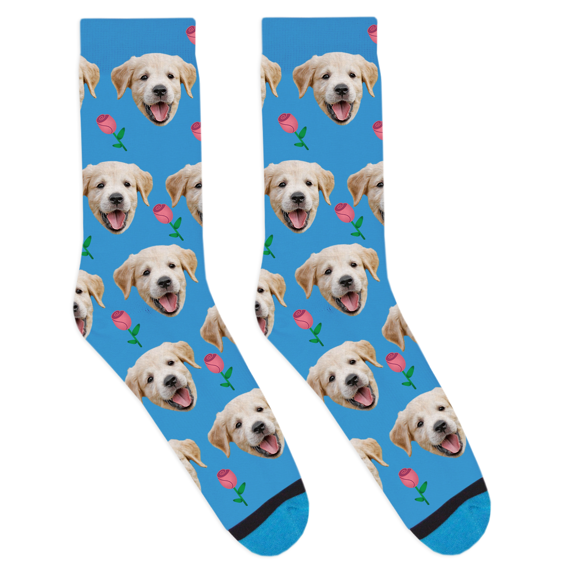 Custom Roses Socks