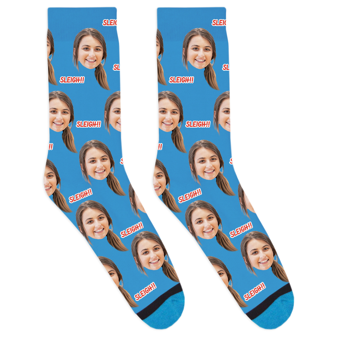 Custom Sleigh!! Socks