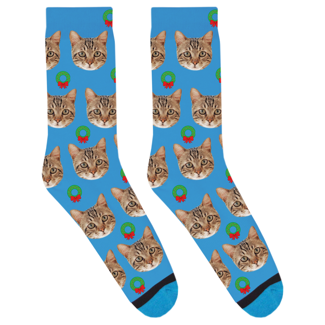 Custom Wreath Socks