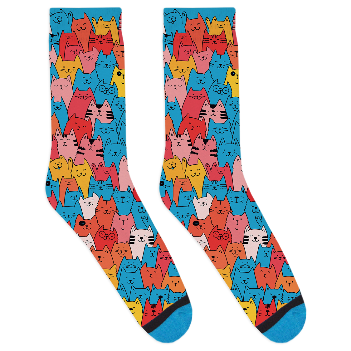 Cat Breeds Socks