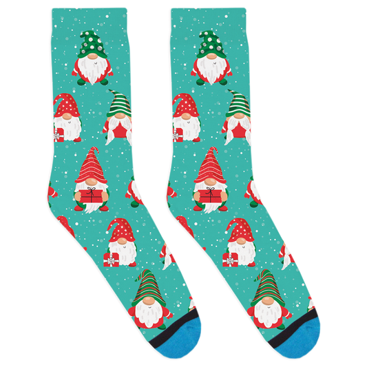Christmas Gnomes Socks