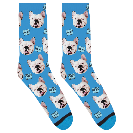 Custom Dog Dad Socks
