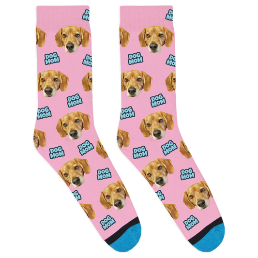 Custom Dog Mom Socks