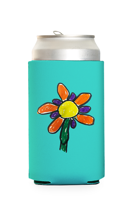 Custom Drawing Can Cooler