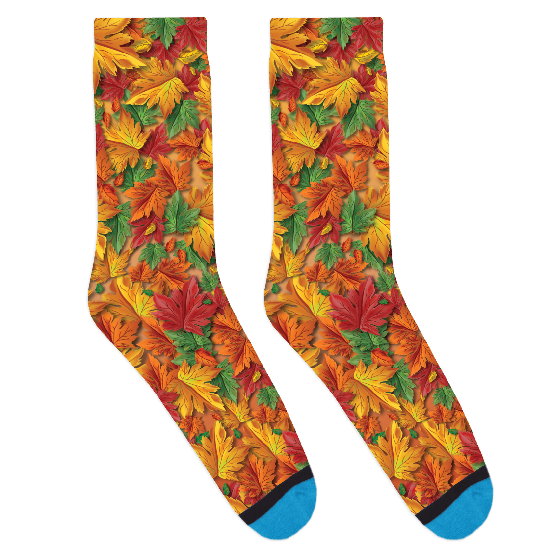 Fall Leaves Socks