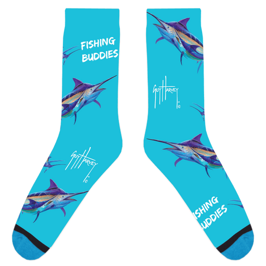 Guy Harvey Fishing Buddies - Marlin Socks