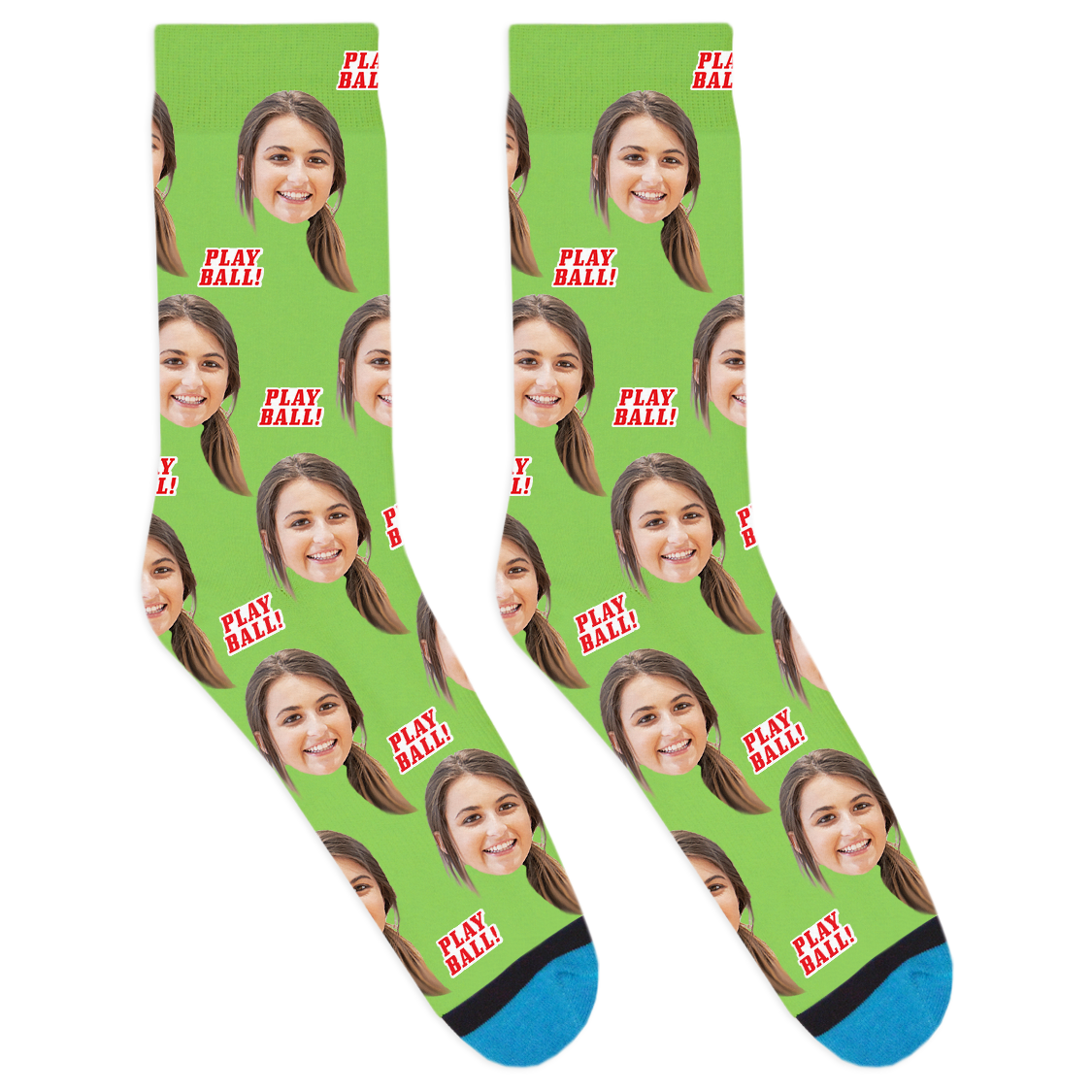 Custom Play Ball Socks
