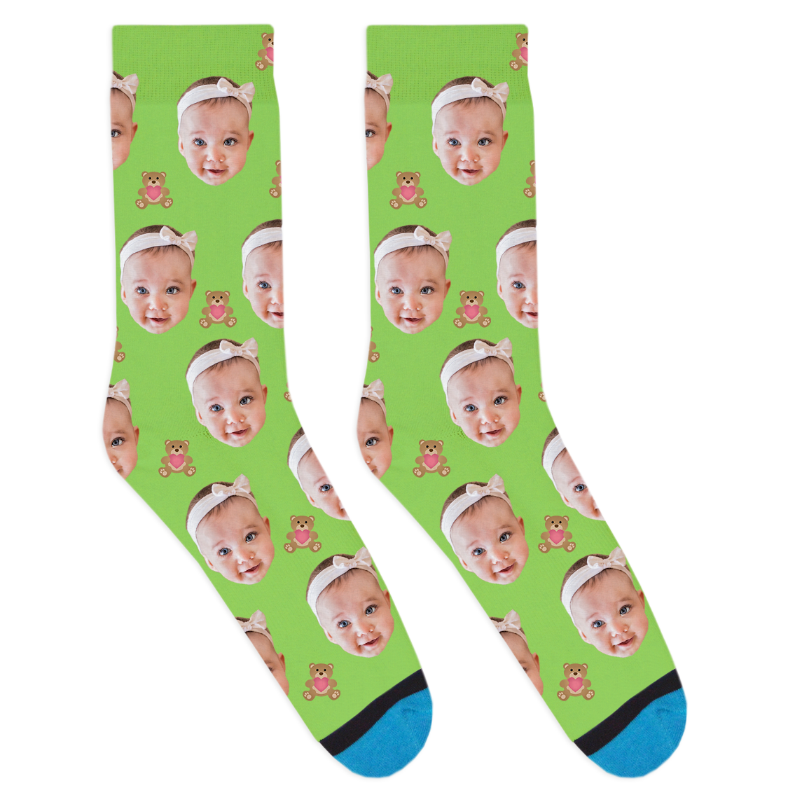 Custom Teddybear Socks