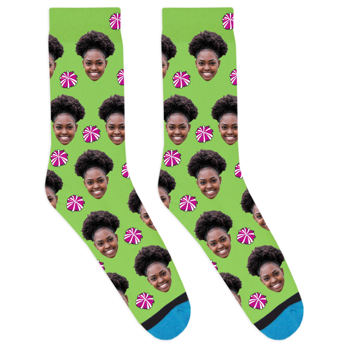Custom Pom Pom Socks