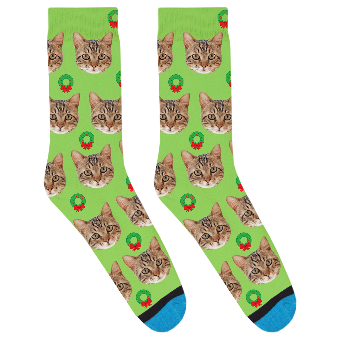Custom Wreath Socks