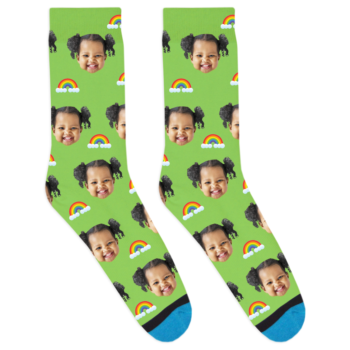 Custom Rainbow Socks