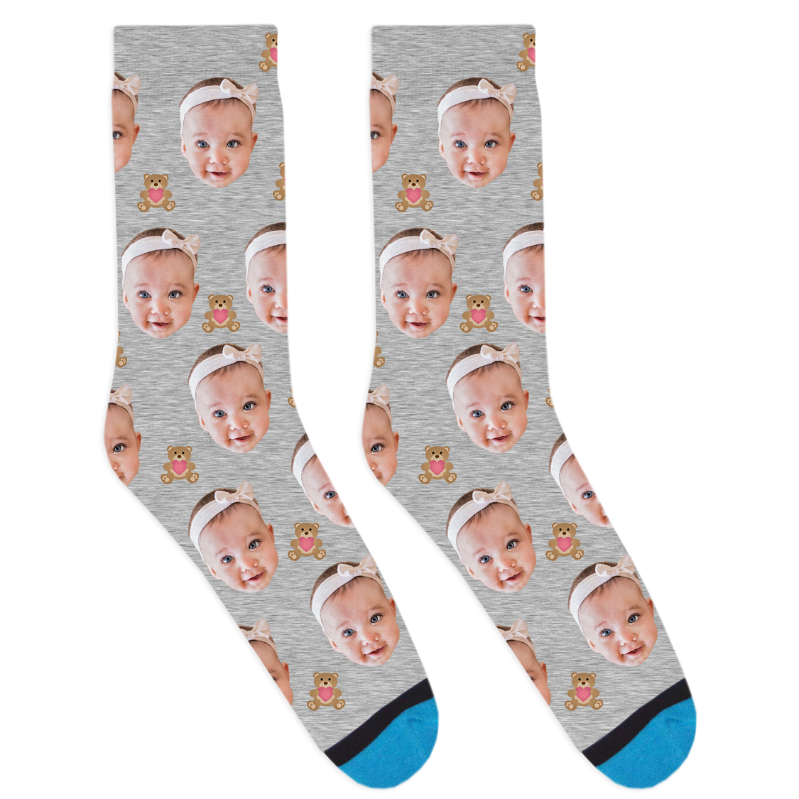 Custom Teddybear Socks