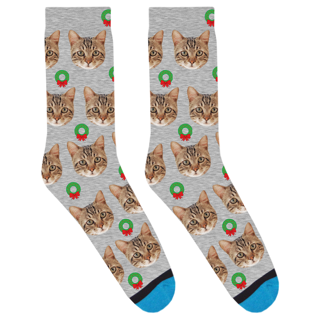 Custom Wreath Socks