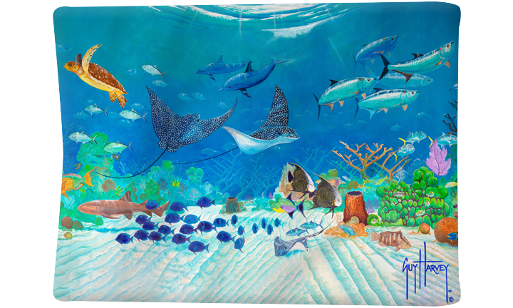 Guy Harvey Living Reef Blanket