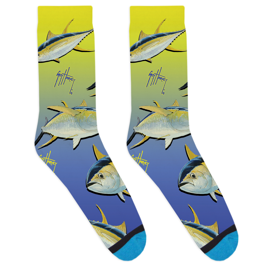 Guy Harvey Yellowfin Tuna Socks