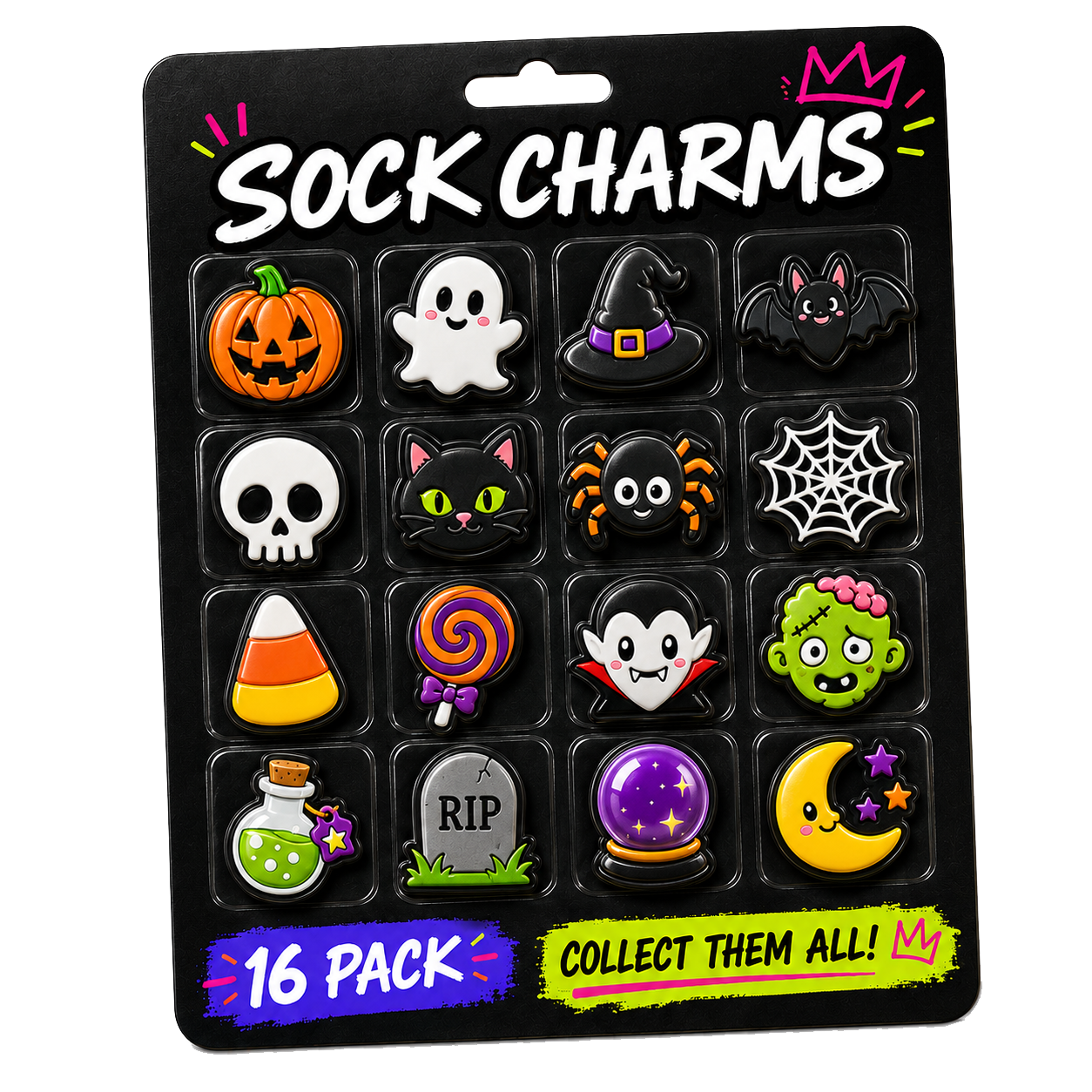 Sock Charms - Halloween Pack