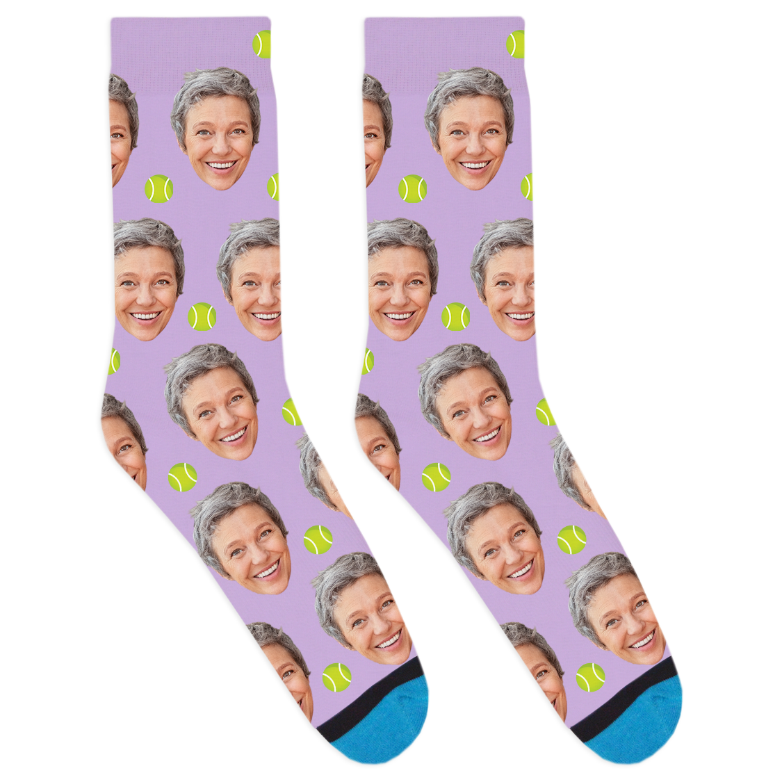 Custom Tennis Ball Socks