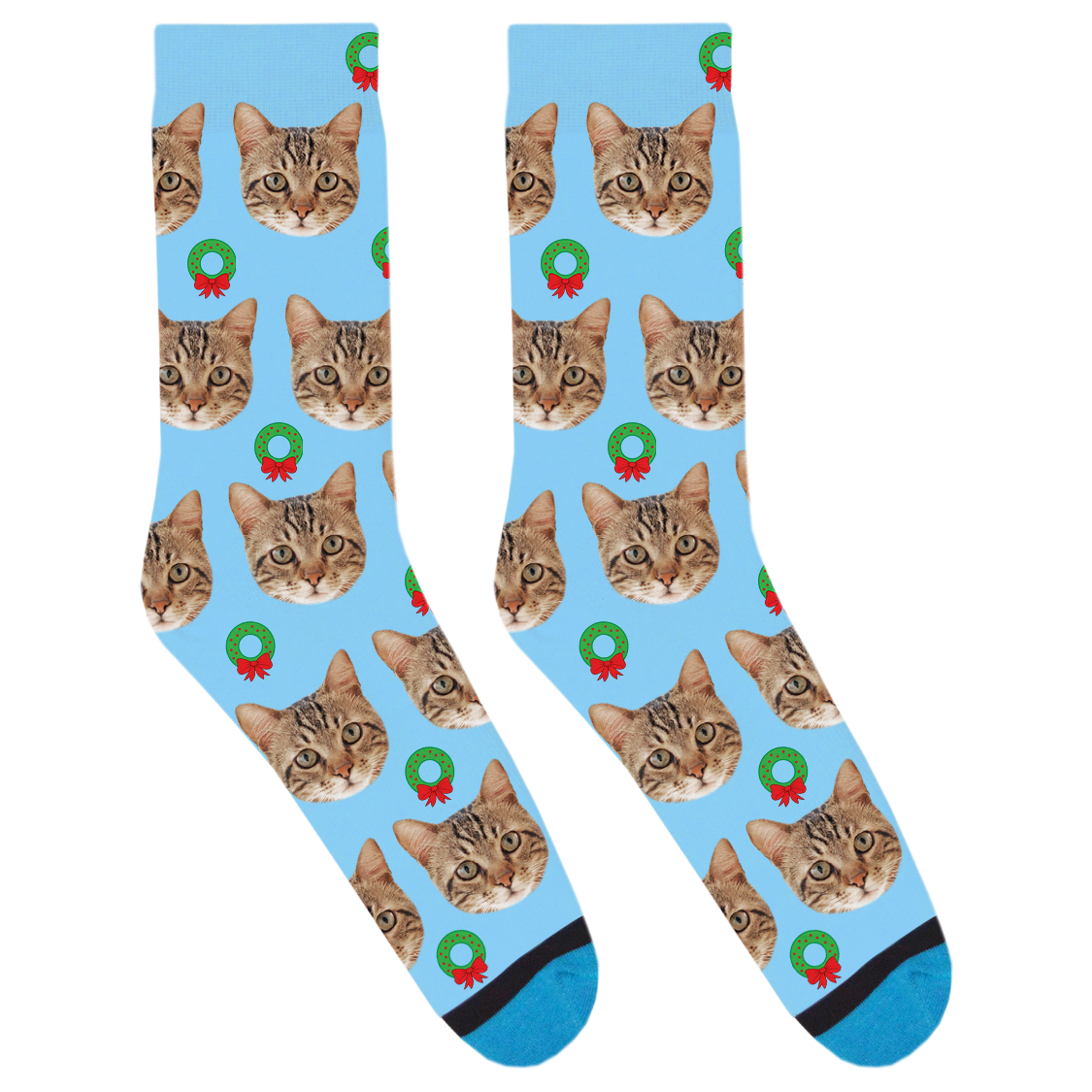 Custom Wreath Socks
