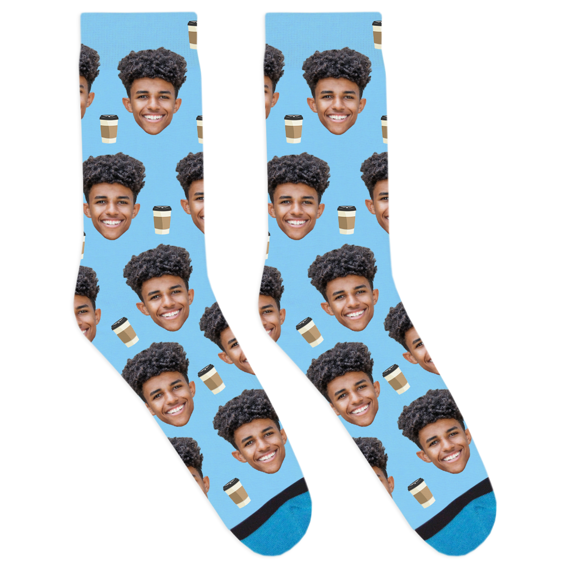 Custom Coffee To Go Socks
