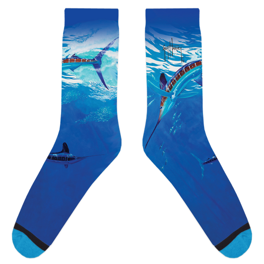 Guy Harvey Marlin Socks