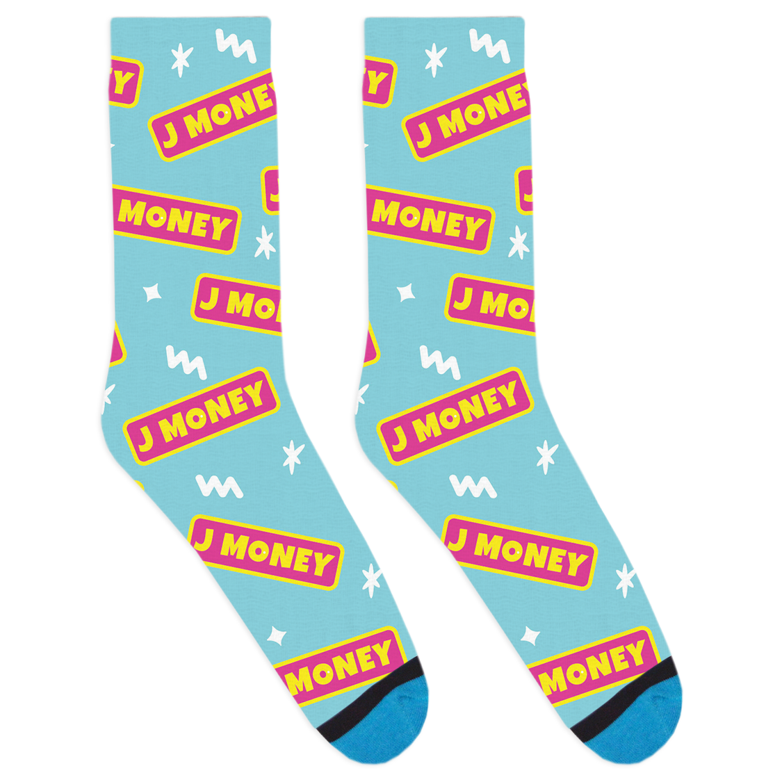 Custom Name Badge Socks Deal