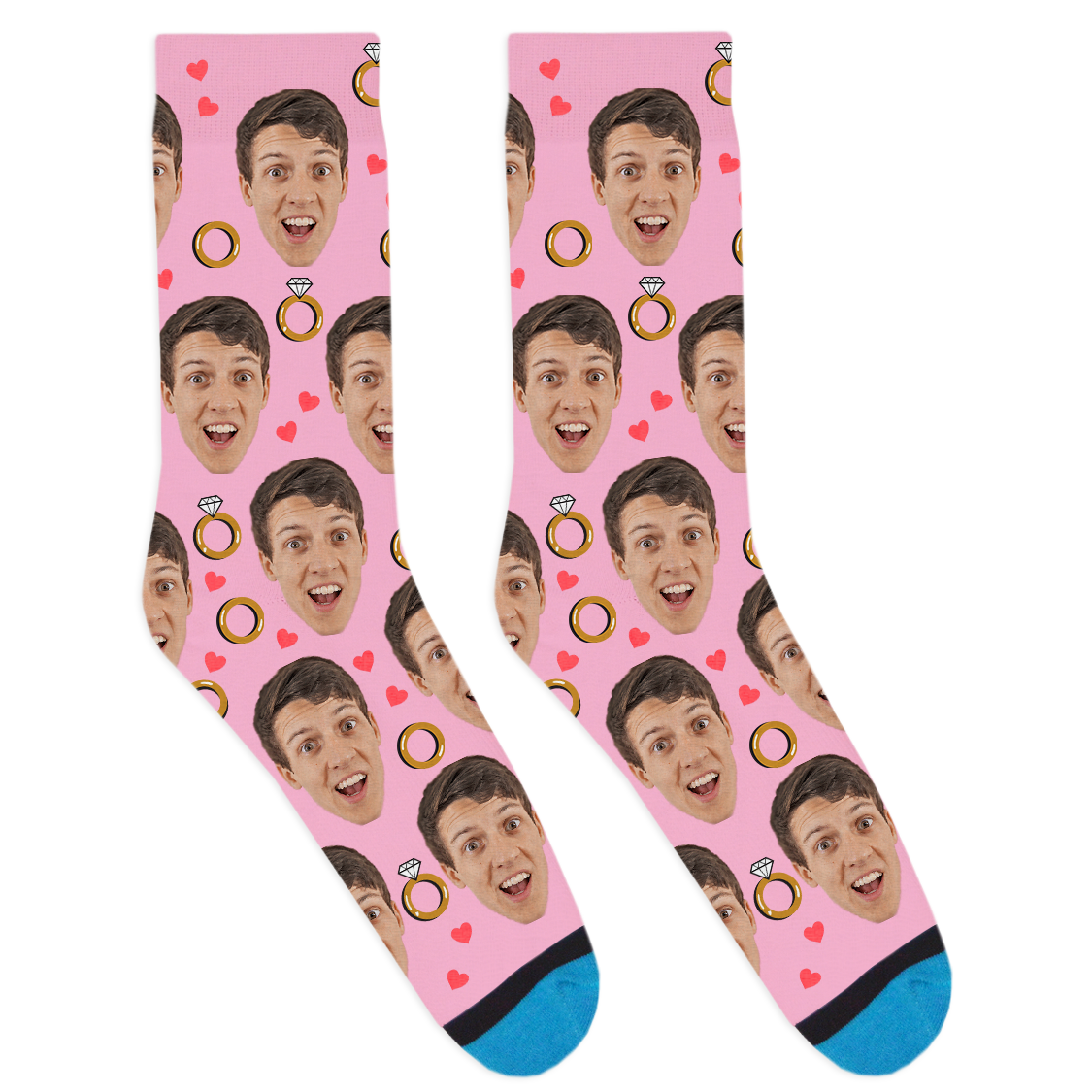 Custom Wedding Socks