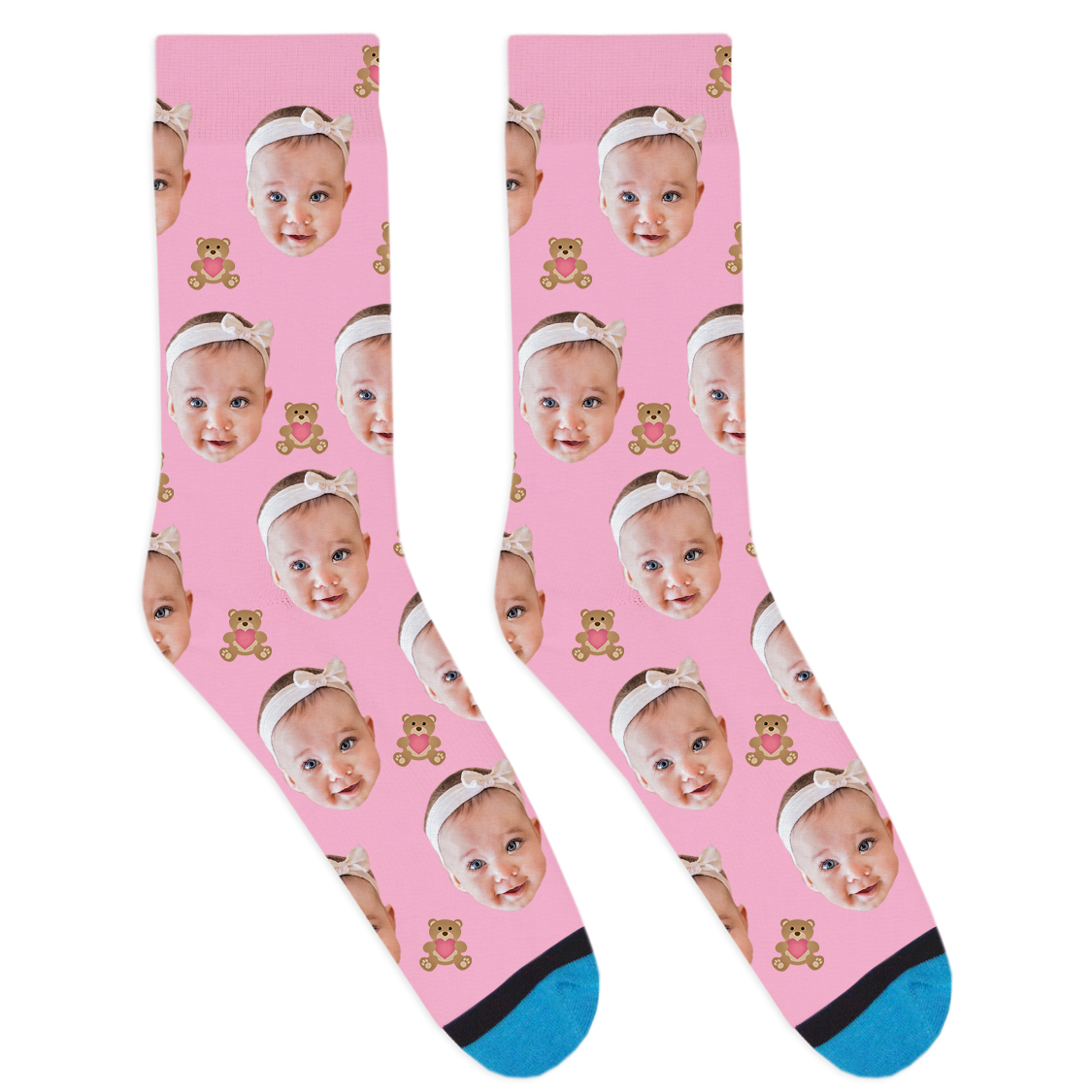 Custom Teddybear Socks