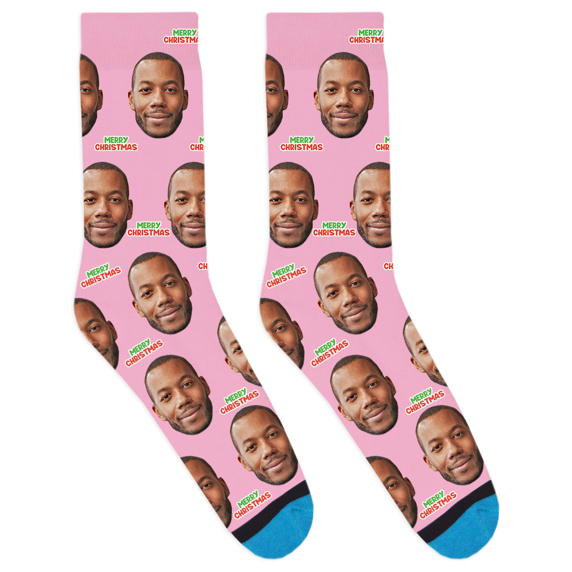 Custom Merry Christmas Socks