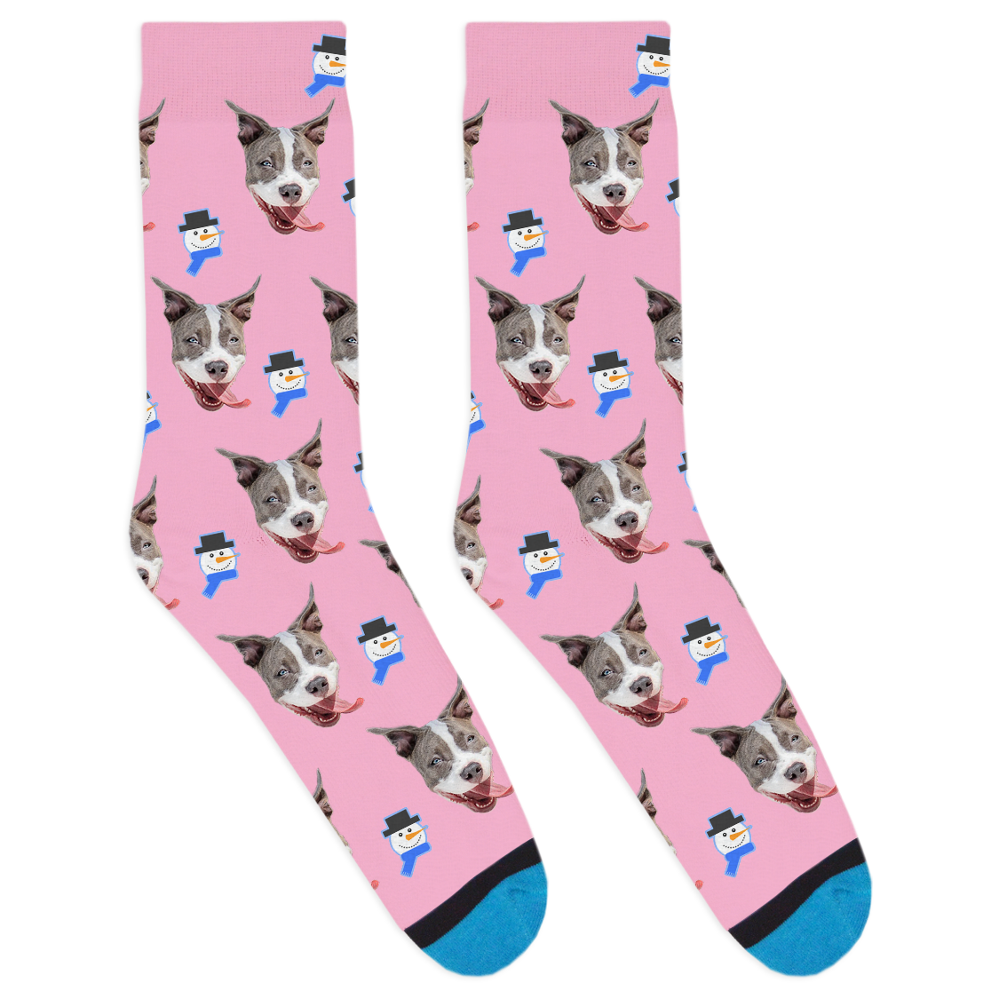 Custom Snowman Socks