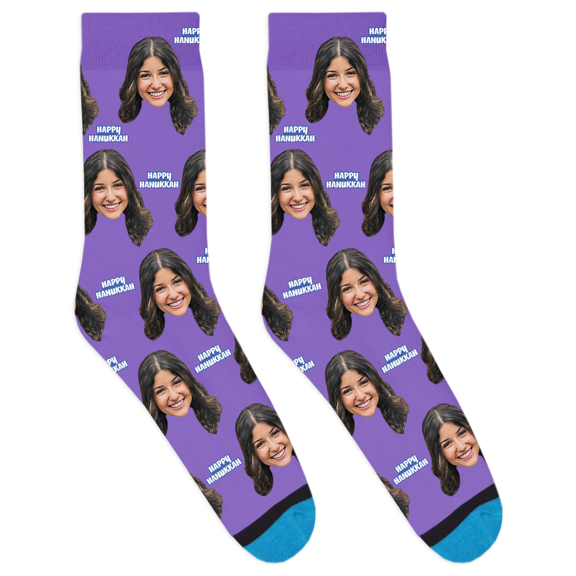 Custom Happy Hanukkah Socks