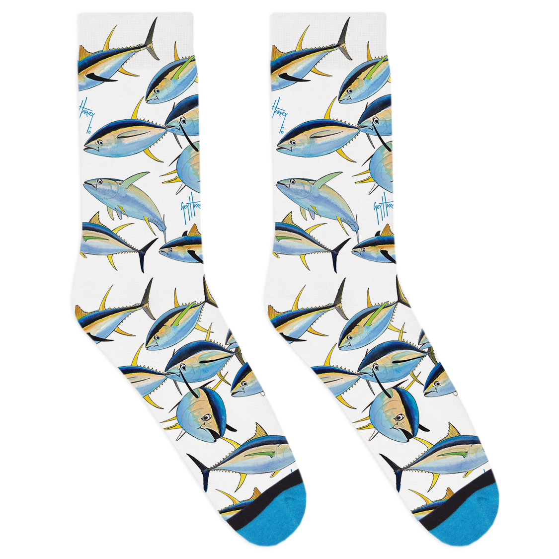 Guy Harvey Tuna Tango Socks