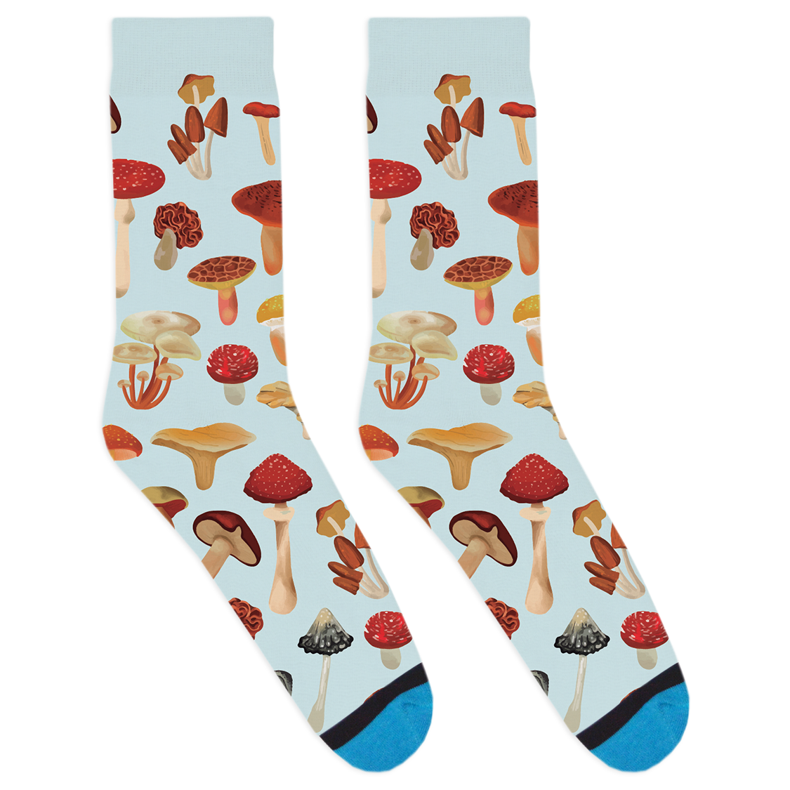 Vintage Mushroom Socks