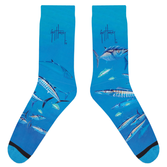 Guy Harvey Wahoos Socks
