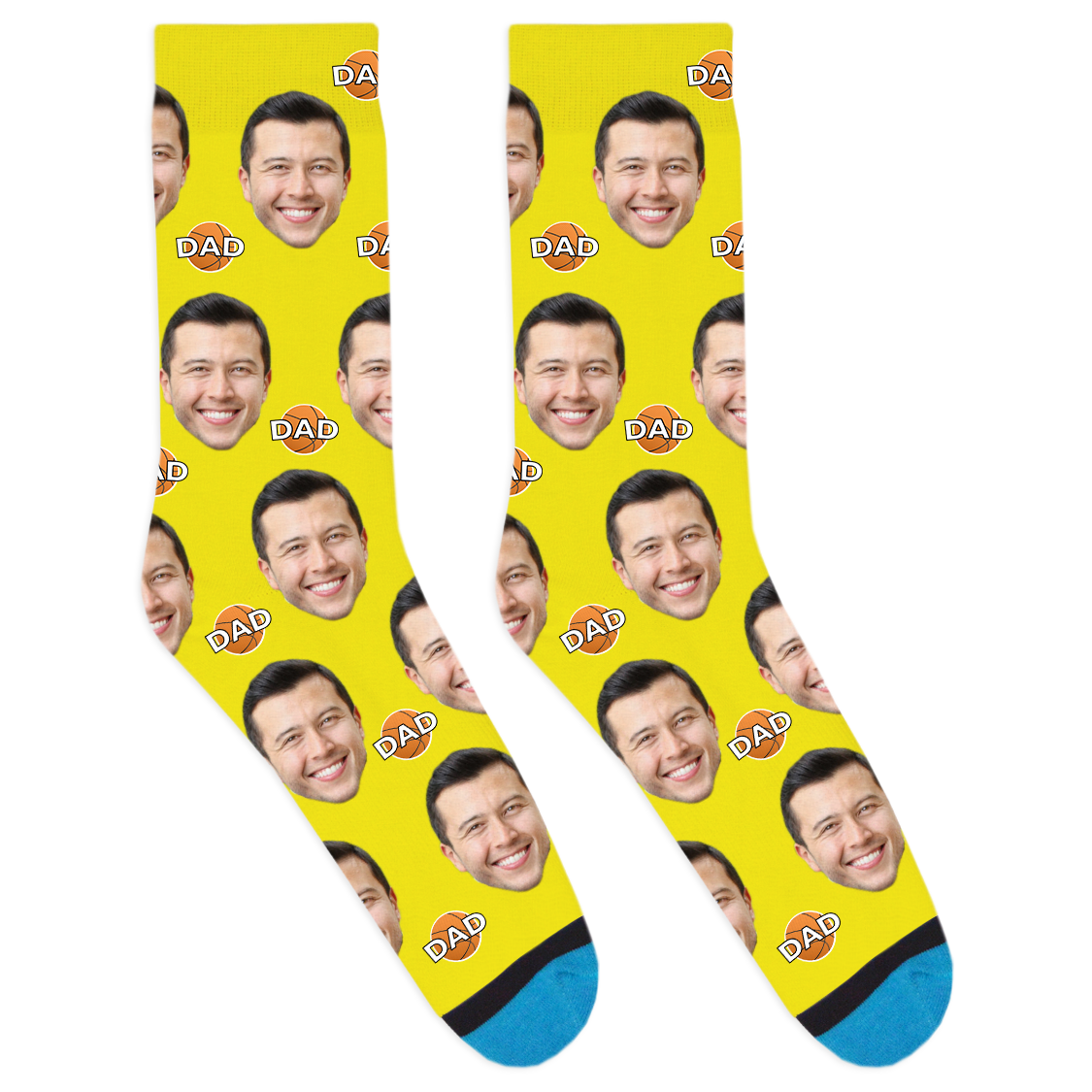 Custom Basketball Dad Socks