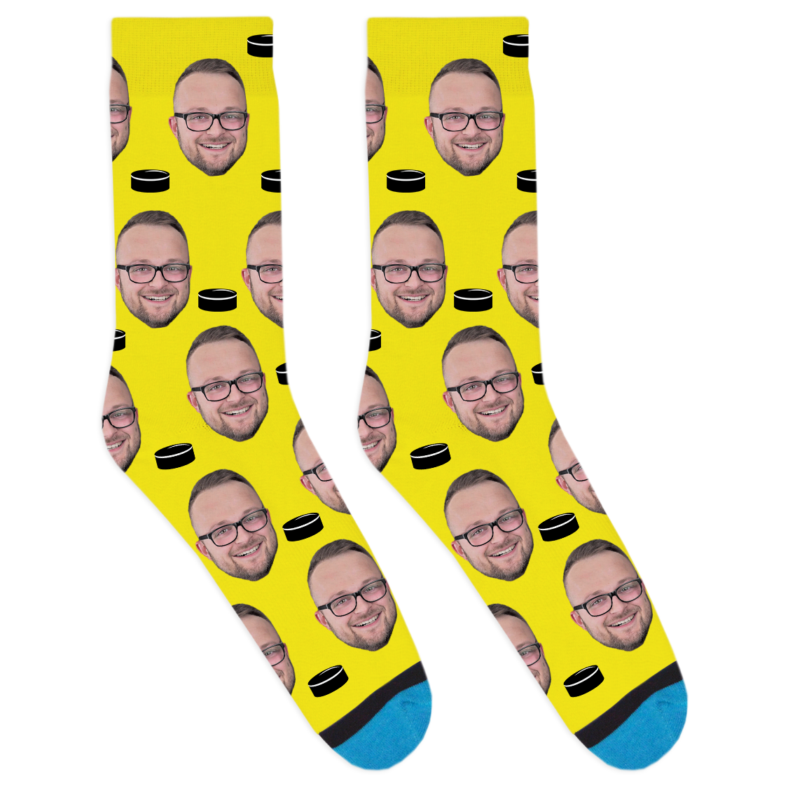 Custom Hockey Puck Socks