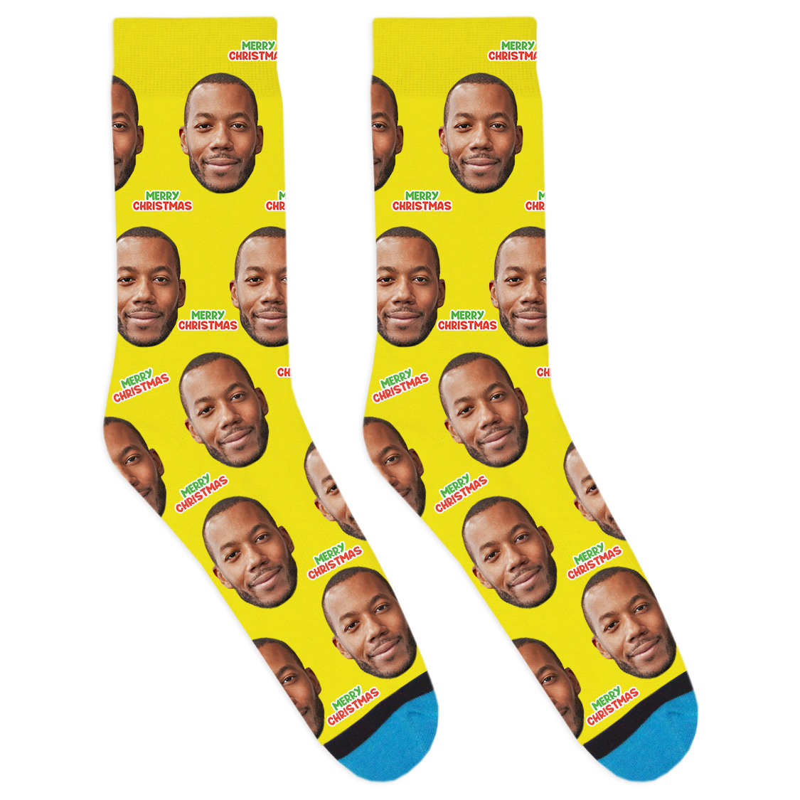 Custom Merry Christmas Socks