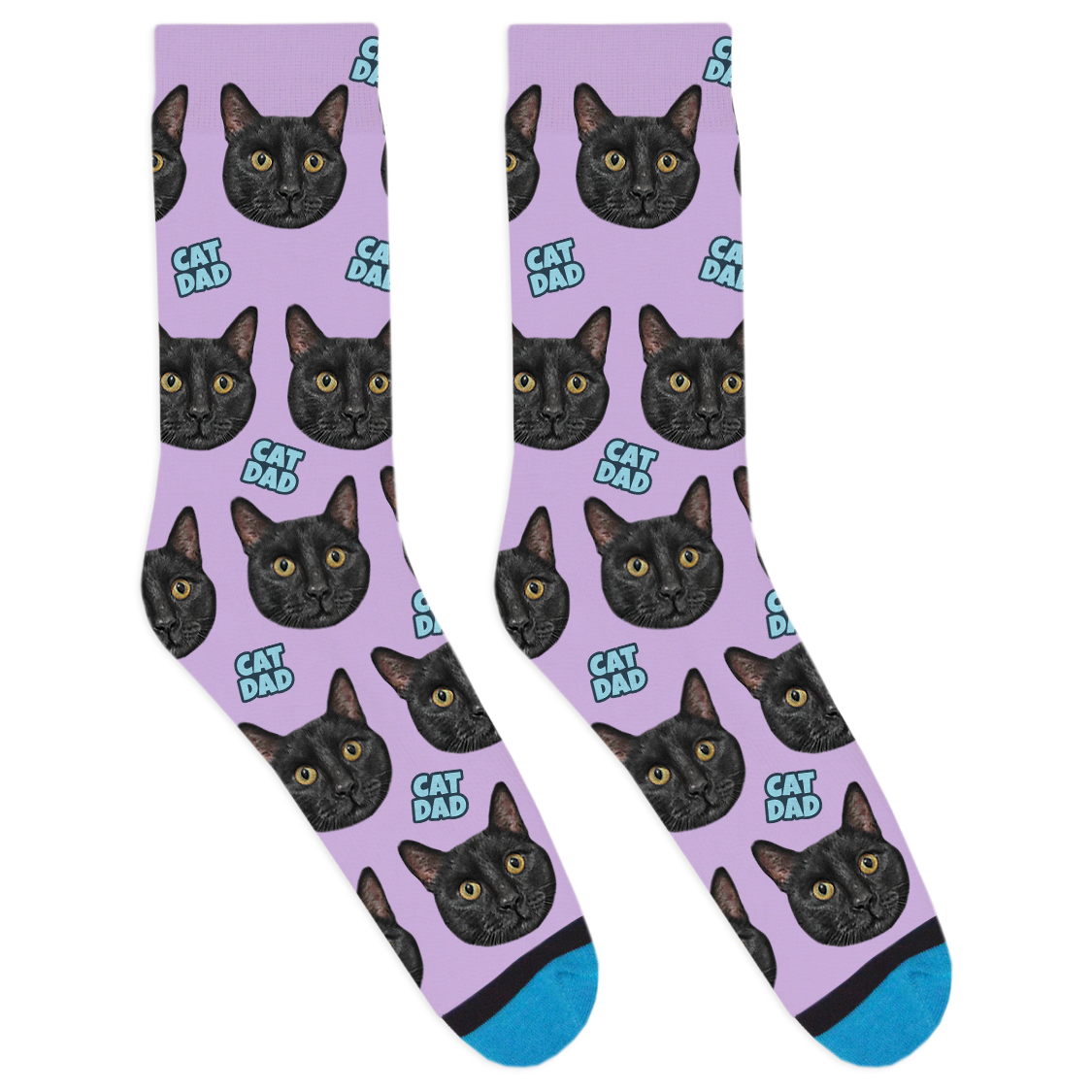 Cat Dad- Lavender