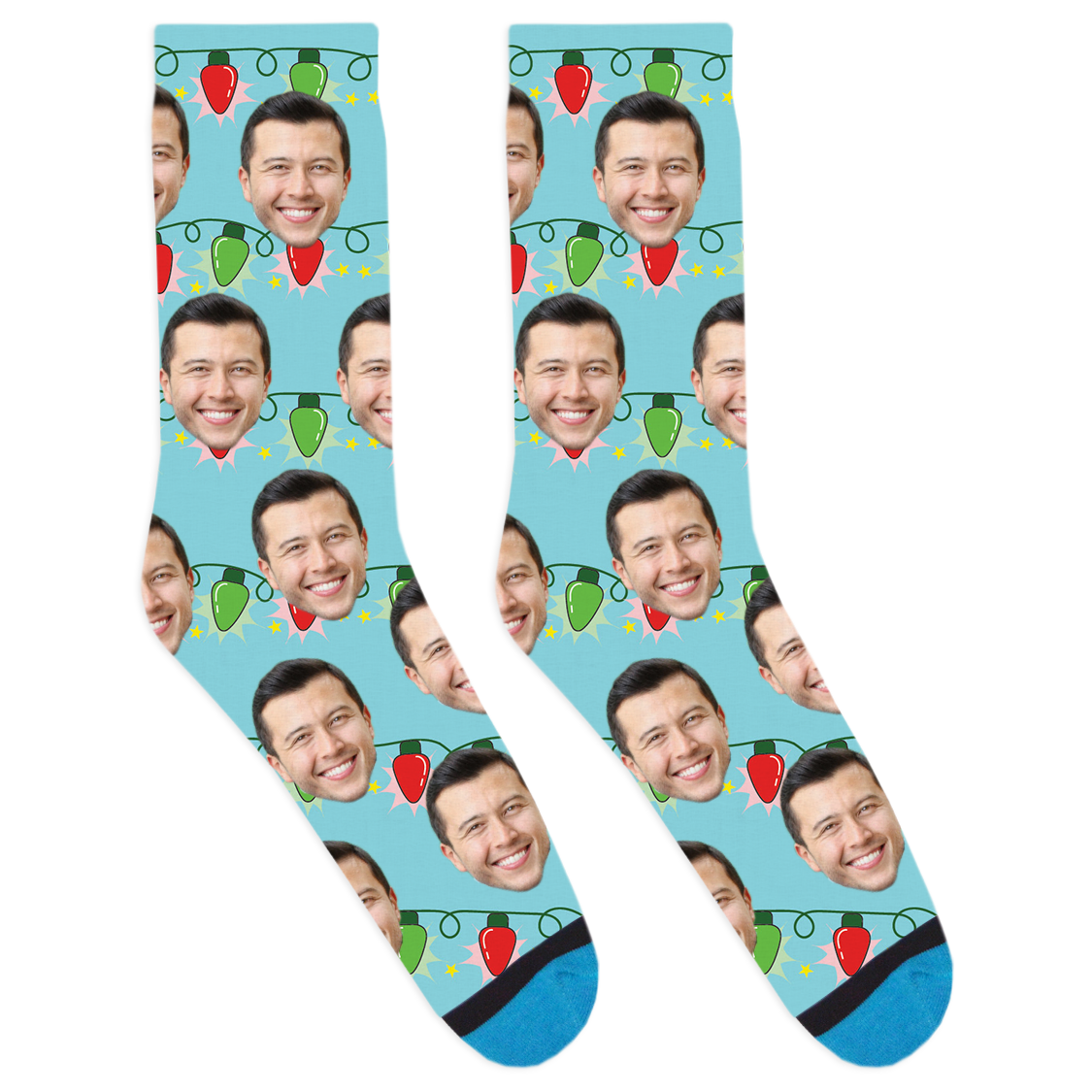 Christmas-Lights-Sock