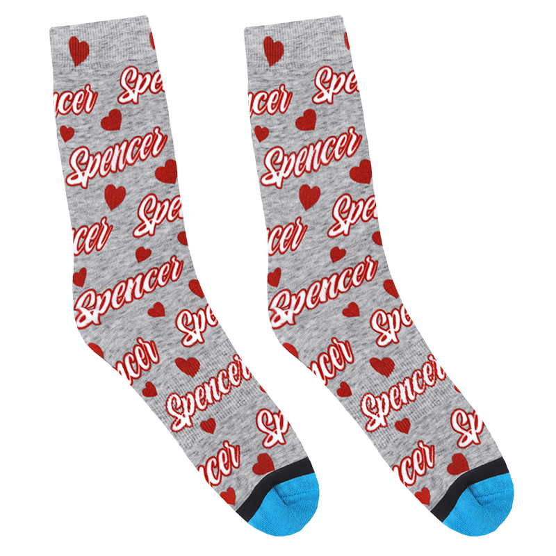 Heart Name Grey Product Image