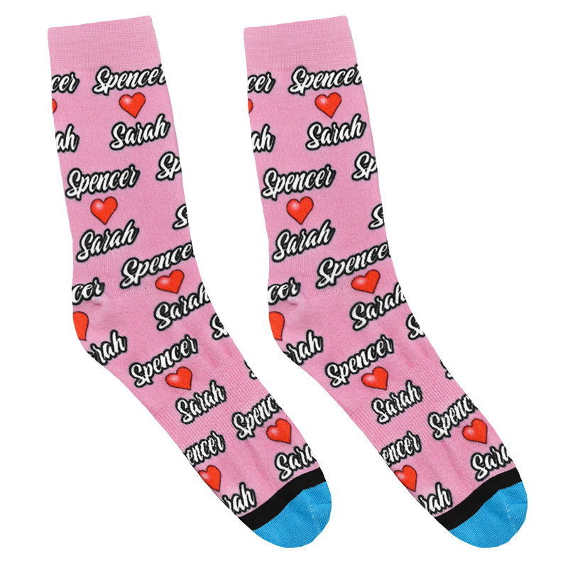 Name Heart Name Pink Product Image