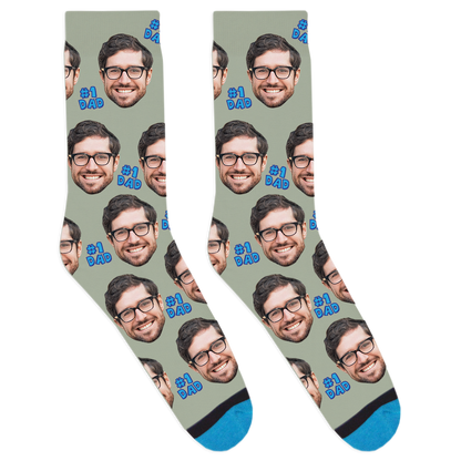 Custom #1 Dad Socks