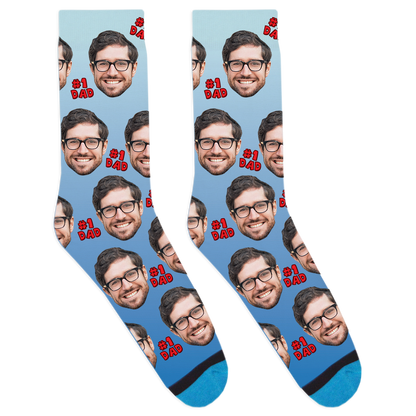 Custom #1 Dad Socks