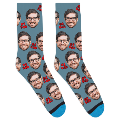 Custom #1 Dad Socks