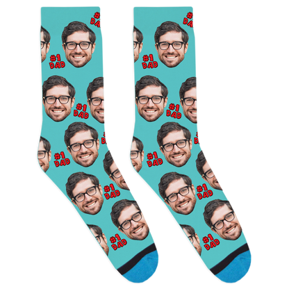 Custom #1 Dad Socks
